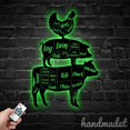 thumbnail image 5 of Handmadetneonsign Butcher Shop Metal Wall Art Light, Cow Metal Sign Wall Decor, Beef Metal Decor 49656, 5 of 5