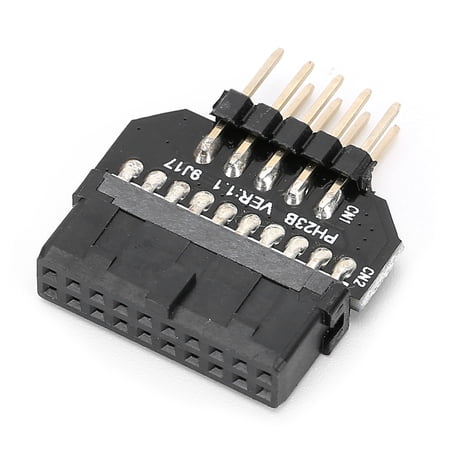 FLAMEEN Front Panel Plug Connector, Plastic Shell Motherboard Parts ...