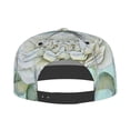 thumbnail image 2 of Kdxio Vintage Rose1 Print Snapback Hat for Men Women,Adjustable Baseball Cap, 2 of 7