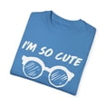 thumbnail image 3 of I'm So Cute Mom And Dad Did It Again Big Brother Sister Unisex Garment-Dyed T-shirt, 3 of 4