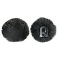 thumbnail image 4 of WE-POLUJ Indoor Outdoor Microphone Windscreen WindShield, Furry Wind Muff for Lapel, 4 of 7