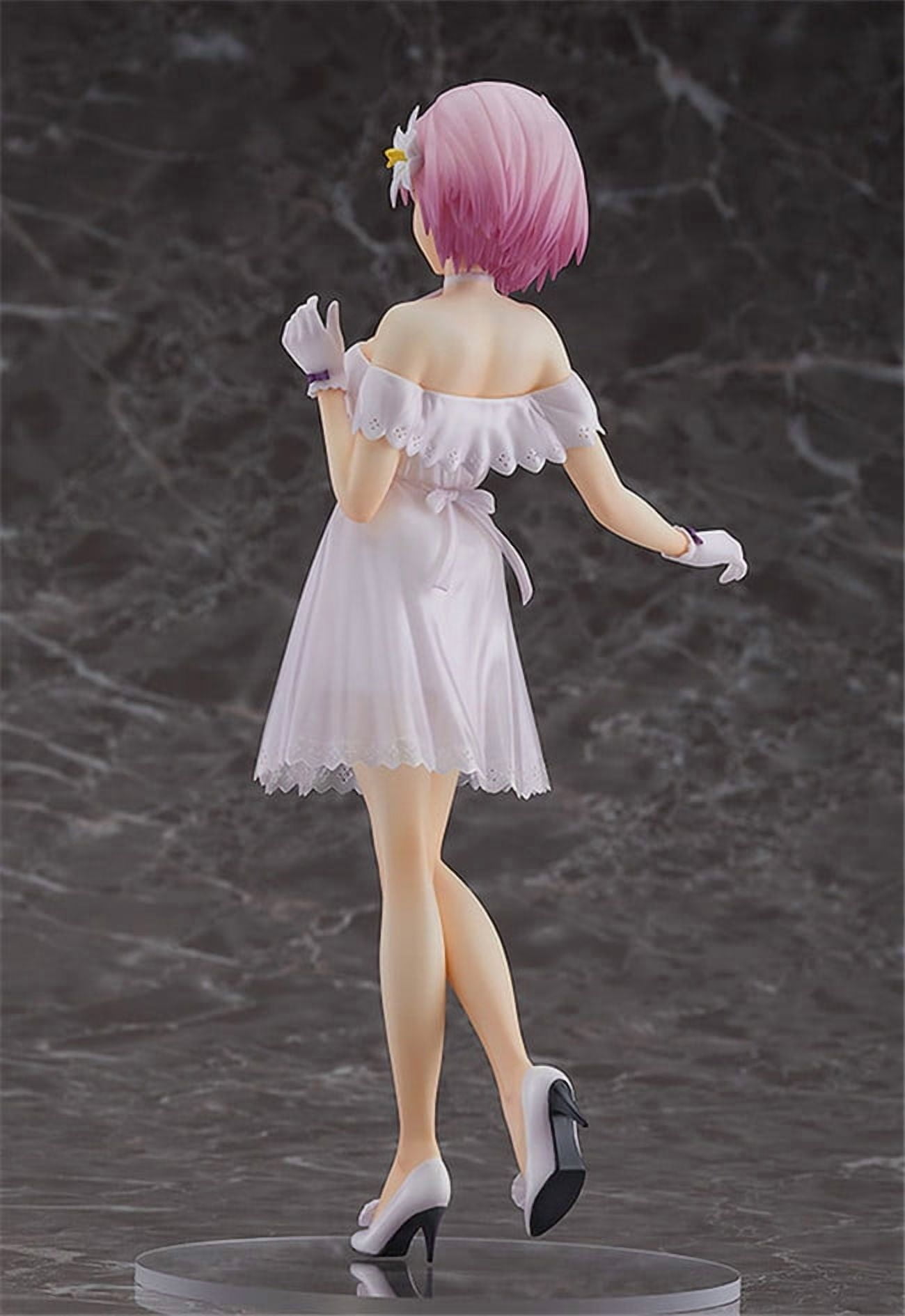 New Fate/Grand Order FGO Mash Kyrielight (dress Ver) Character Anime Model Statue Action Figures Desktop Ornament Popular Decorations Fan Souvenirs Creative Gift Collectable