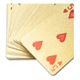 thumbnail image 4 of 10 Pzs Cartas Baraja Naipes Dorada Impermeable 100 Dólares, 4 of 7