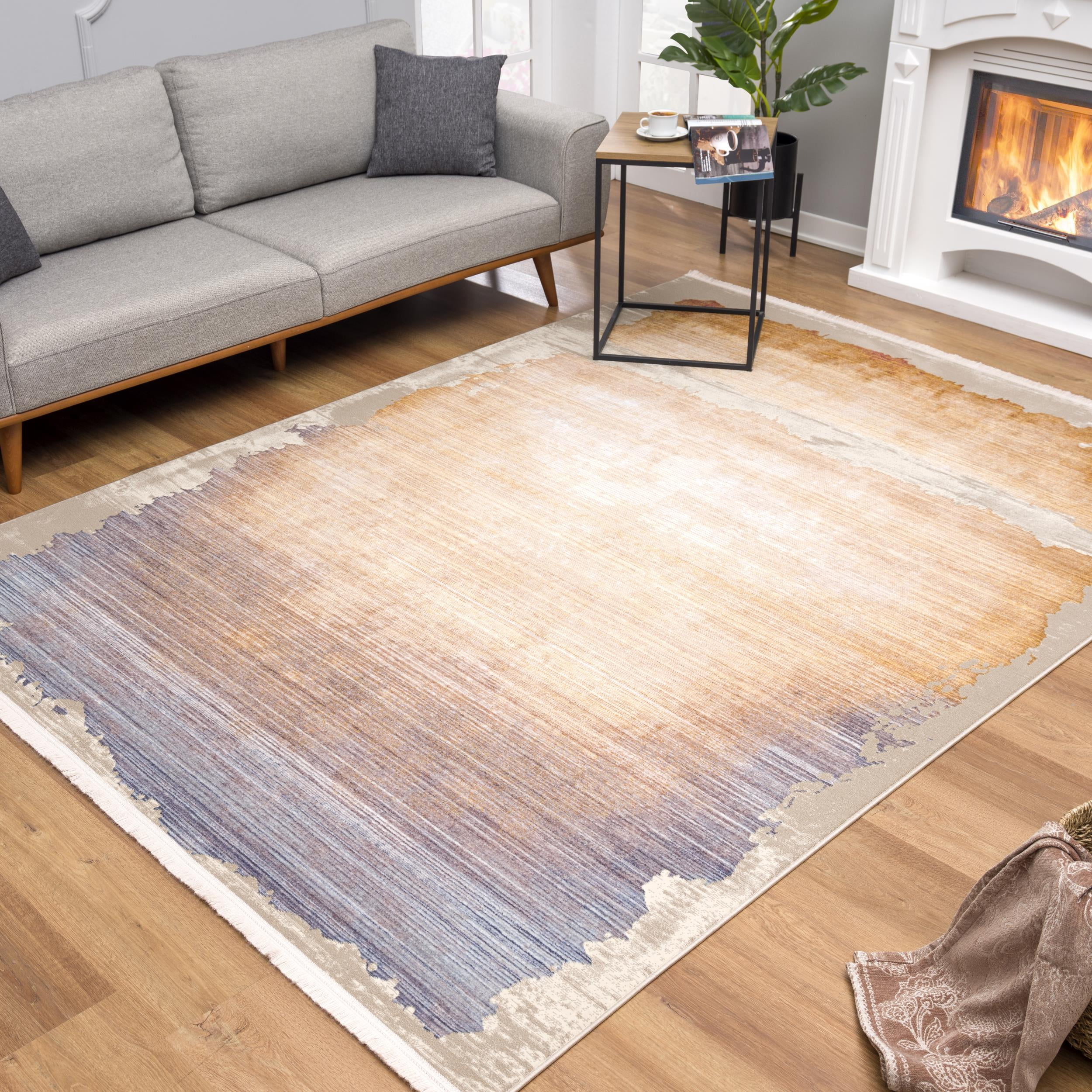 Rug Branch Amalfi Collection Modern Abstract Runner Area Rug