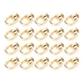 thumbnail image 2 of 16mm D Ring Rivets, Zinc Alloy Ball Studs with D Rings Leather Compact Lightweight Craft Hardware D Ring Rivet for DIY Wallet Leather Collar Belt Handbag Shoes, 2 of 7