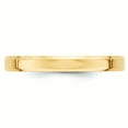 thumbnail image 3 of Primal Gold 14 Karat Yellow Gold 3mm Beveled Edge Comfort Fit Band Size 5, 3 of 7