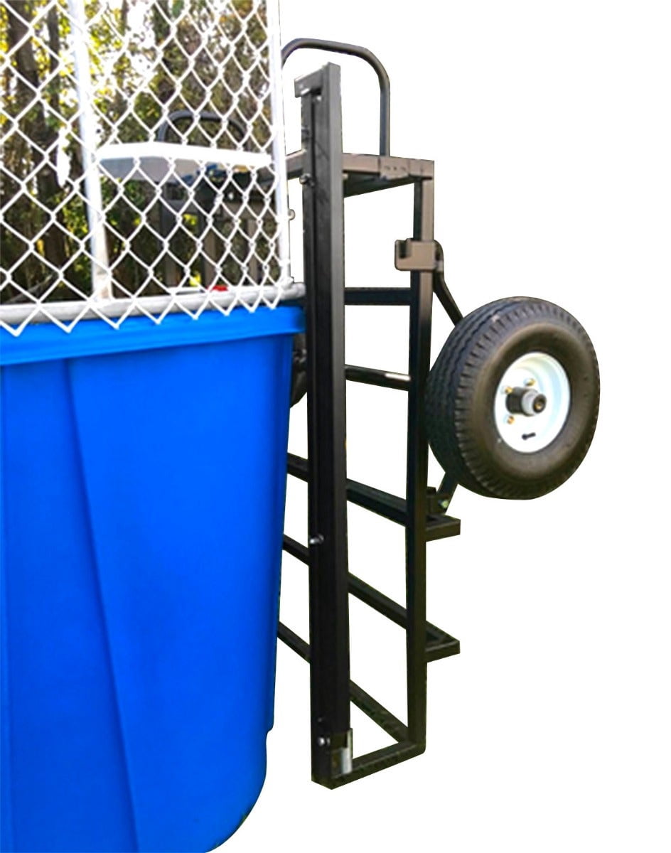 EZ Dunker Portable Commercial Dunk Tank Booth, Wingless Blue