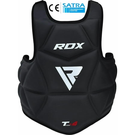 RDX Boxing Chest Guard Body Protector Martial Arts MMA Rib Shield Armour Taekwondo (Best Body Protector For Boxing)