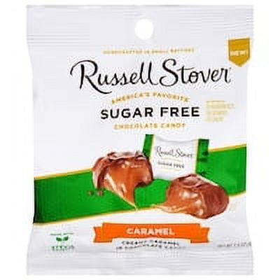 Russel Stover Sugar Free Chocolate Covered Caramel Bites, 1.5 oz. (2 Bags)