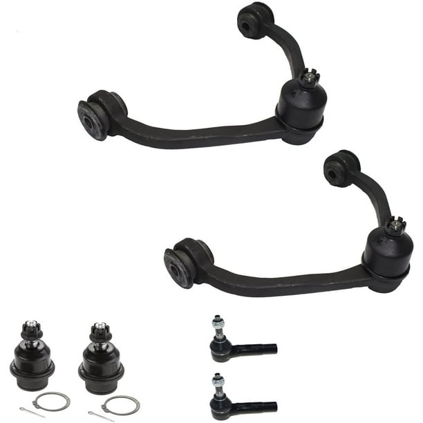 Detroit Axle New 6 Piece Complete Upper Control Arm Suspension Kit