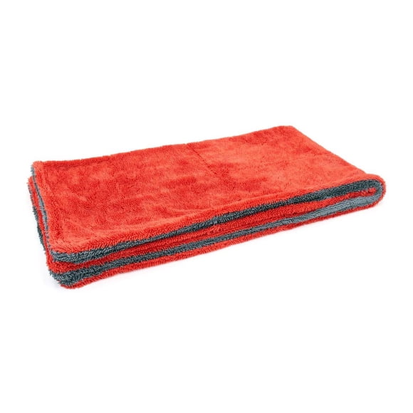 Toalla de Microfibra Autofiber Roja Gris absorción Superior para Vehículos