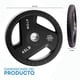 thumbnail image 3 of Disco Olímpico Atom Uretano 45 lb (20 kg) | Profesional negro, 3 of 7