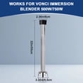 thumbnail image 3 of Eje para batidora de inmersión VONCI de acero inoxidable de 56 cm, 3 of 8