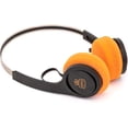 thumbnail image 7 of GPO Retro HW-BTH Bluetooth Headset On Ear With Microphone - Black/Orange [HEADPHONES] Black, Bluetooth, 7 of 7
