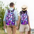 thumbnail image 5 of Yiaed Flying Butterflies Print Backpack, Premium Laptop Backpack, Travel Backpack for Women, Lightweight Backpacks, Comfortable Back Pack-, 5 of 5