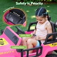 thumbnail image 4 of Hisoft 12V Ride on Jeep Car with Parent Remote and Music, 4 of 9