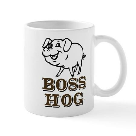

CafePress - Boss Hog Mug - 11 oz Ceramic Mug - Novelty Coffee Tea Cup