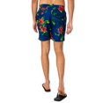 thumbnail image 3 of Superdry Hawaiian Print 17 Swim Shorts, Blue, 3 of 5