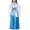 Light Blue#052, variant on Girls Traditional Chinese Hanfu Dress with Midi Skirt Halloween Cosplay Fancy Dresses Japanese Kimono Festival Cosplay Performance Outfit Red 11-12 Years