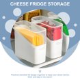 thumbnail image 2 of Cheese Slice Crisper with Fridge Lid Design for Efficient Kitchen Organization and Cheese Storage Solution, 2 of 6