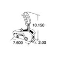 thumbnail image 4 of Hurst 3162002 Pistol Grip Quarter Stick Shifter Powerglide (Forward or Reverse P, 4 of 5