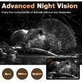 thumbnail image 5 of CAMPARK Trail Camera 4K 48MP Hunting Game Camera with Infrared Night Vision Motion Activated Waterproof IP66 0.1s Trigger Time Lapse 2.0" LCD Trail Wildlife Cam Surveillance Monitors, 5 of 12