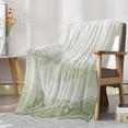 thumbnail image 7 of Sage Green Ombre Mountain Flannel Blanket for Bed, Nature Abstract Art Marble Soft Cozy Warm Couch Throw Blanket, Lightweight Fluffy Plush Bedding Blankets for Sofa Decor All Season 30"x40", 7 of 7