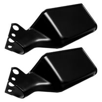 UPOUART Motorcycle Handlebar Protector Motorbike Handlebar Protector Abs Black 1 Pair