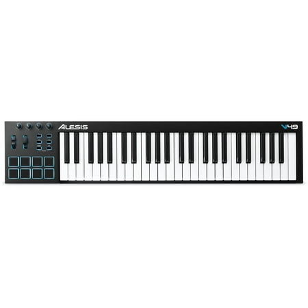 Alesis V49 Full Size 49 Key DJ Music USB MIDI Keyboard Controller Synthesizer