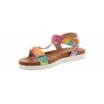 thumbnail image 6 of Jellypop Jelly Pop Quests Rainbow Sandal Multi in Size 7.5, 6 of 7