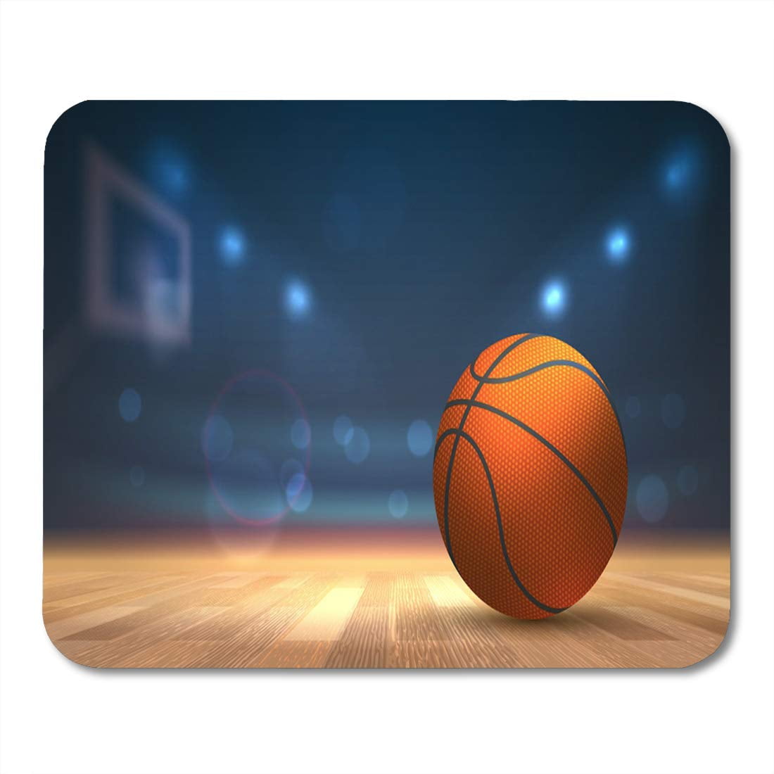 NUDECOR Floor Black Stadium Basket Ball Basketball Championship Orange