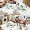 thumbnail image 6 of Spring Flower Area&nbsp;Rug 3x5ft Rustic Watercolor White Floral Plant Non-Slip&nbsp;Washable Square&nbsp;Rugs Soft Felt Indoor Floor Mat for Bedroom Kitchen Living Room Bathroom, 6 of 9