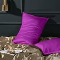 thumbnail image 6 of Ntbay 2 Pack Silky Satin King Pillowcases for Hair and Skin, Luxury and Soft Pillow Cases with Envelope Closure, 20" x 36", Purple, 6 of 6
