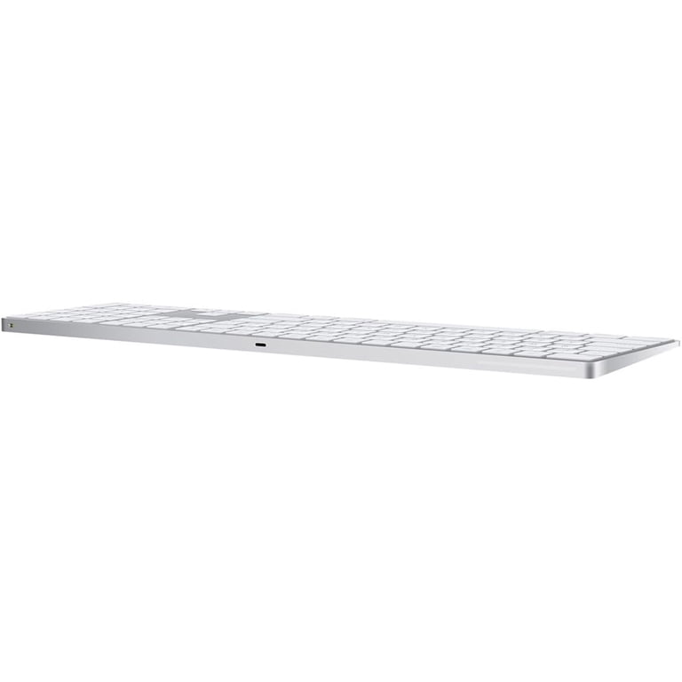 Apple, Wireless USB-C Magic Keyboard with Numeric Keypad, White