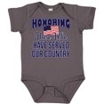thumbnail image 3 of Inktastic Veterans Day Military Honoring Those Who Serve Boys or Girls Baby Bodysuit, 3 of 5