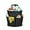 Negro, variant on 17L Cleaning Cart with Handle, Cleaning Supply Organizer, Portable Cleaning Bucket Organizer for Towels, Green