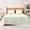 Aloe Green, variant on Basics Cooling Sheets, 3 Piece 100% Recycled Polyester Bed Sheet Set for Hot Sleepers, Breathable, 15-Inch Deep Pocket, Twin, Gray