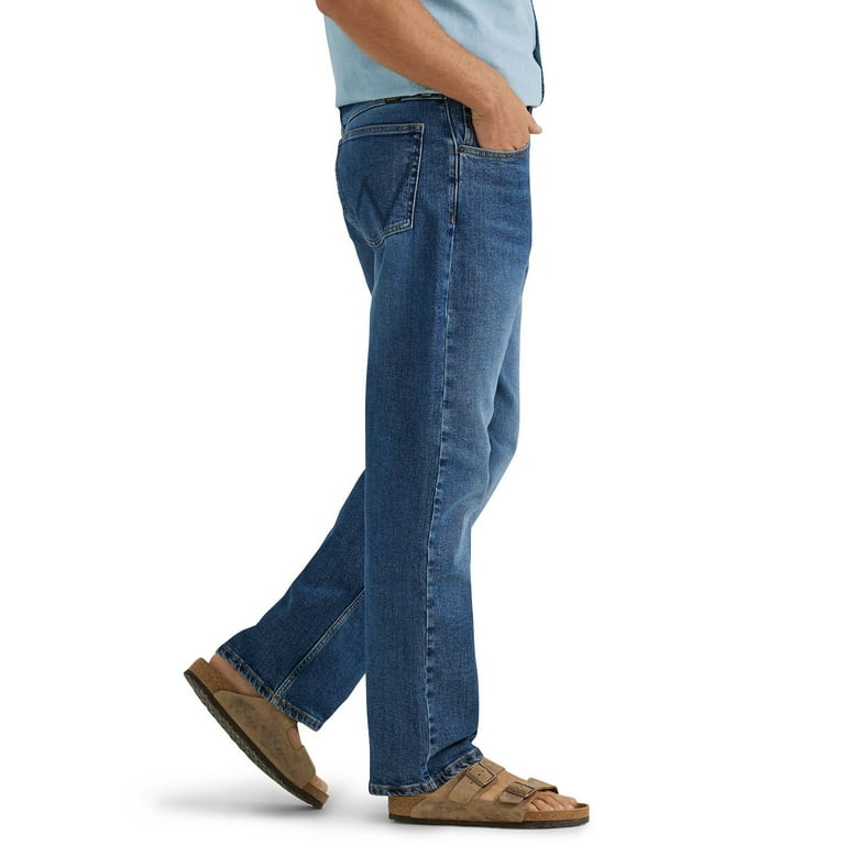 Men's Wrangler Relaxed-Fit Jeans Color: Knox Size: 38X29