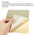 thumbnail image 4 of Self-Adhesive Velvet Patches Repair Patches Beige 58"x8" 2 Pack, 4 of 5