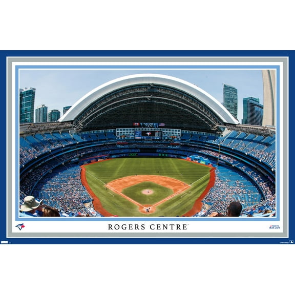 MLB Toronto Blue Jays - Rogers Centre 22 Wall Poster, 22.375" x 34"