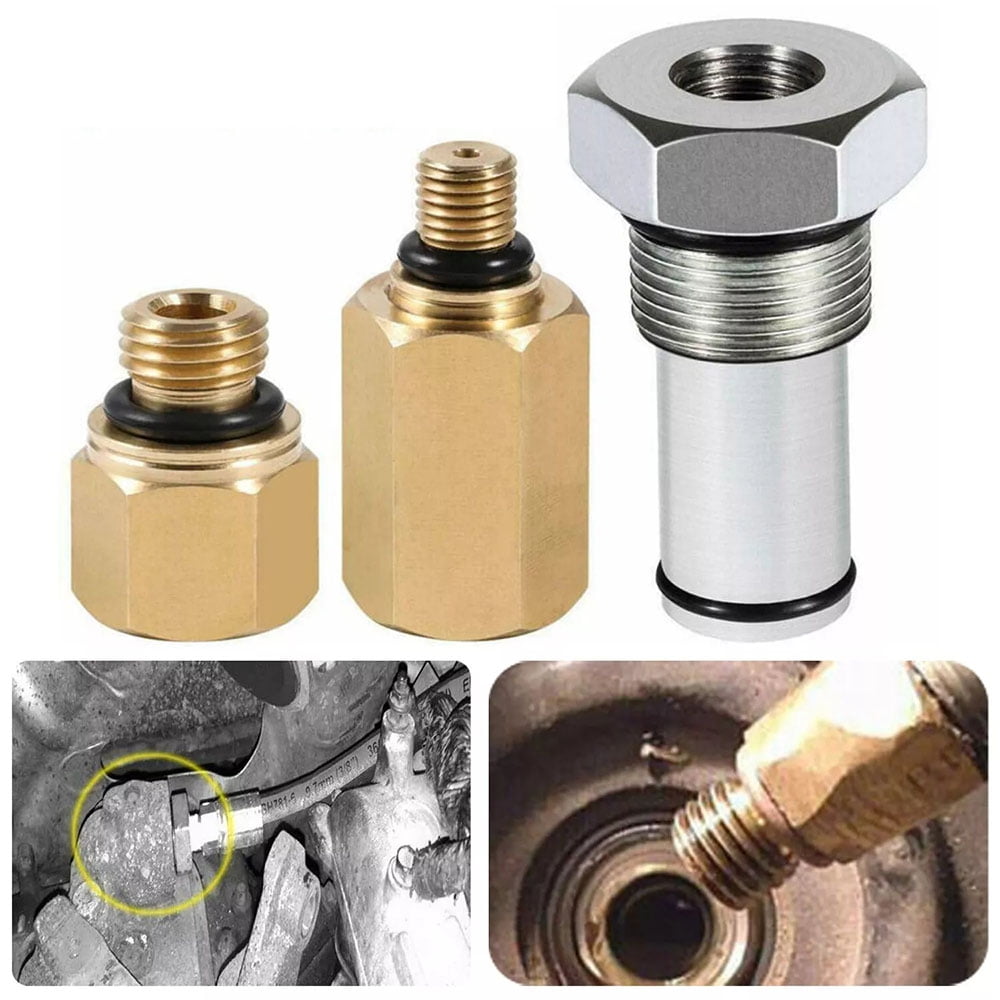 Air Test Fitting Tool&Oil Rail Adapter Leak Test Kit Fit Ford 6.0L Powerstroke~