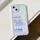 thumbnail image 1 of Funda de teléfono con pintura de niña de dibujos animados para iPhone 11 12 13 14 Pro Max X XS XR 7 8 Plus SE 2020, carcasa trasera suave transparente a prueba de golpes Tan Jianjun unisex, 1 of 2