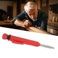 thumbnail image 4 of Carpenter Pencil Kit, Built In Sharpener Mechanical Woodworking Pencil Kit Erasable Easy Carrying Clean Writing With Storage Bag For Builders Black,Red, 4 of 8
