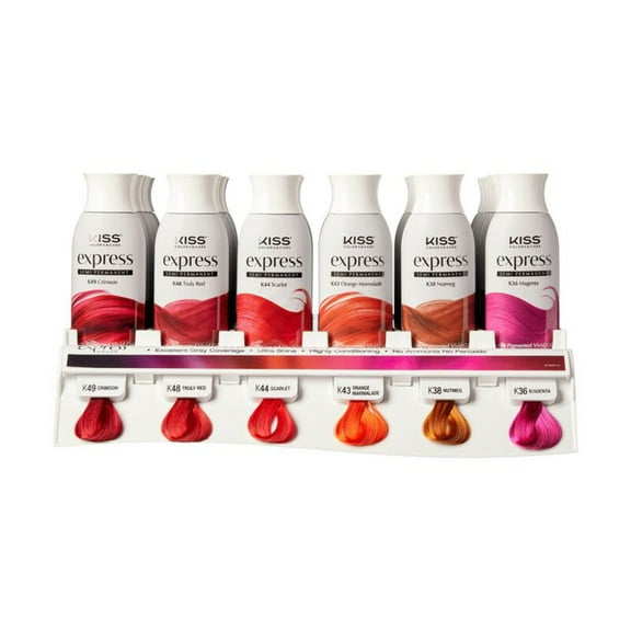 Kiss Express Color Semi Permanent Hair Color 3.5 oz