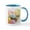 White/Blue Inside, variant on CafePress - Easter Eggs Mug - 11 oz Ceramic Mug - Novelty Coffee Tea Cup