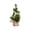 GN-1, variant on JWZZYD Mini Tabletop Artificial Christmas Tree, 8.8" Small Decorated Pine Tree with Baubles, Linen Wrapped Base, Desktop Ornament for Home, Office, Winter Holiday Table Decor(GN-3, 1 Pack)