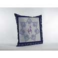 thumbnail image 2 of 26â€ Gray Purple Horse Indoor Outdoor Throw Pillow, 2 of 4