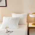 thumbnail image 2 of HAOK Polyester Duvet Set, King, White, 5-Pieces, 2 of 4