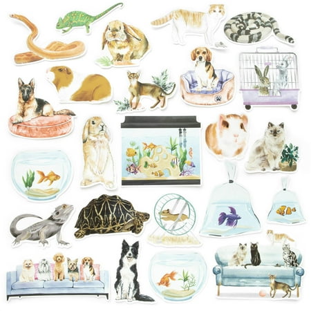 UPC: 0195158477672 | Pets Die Cut Stickers by Recollections™