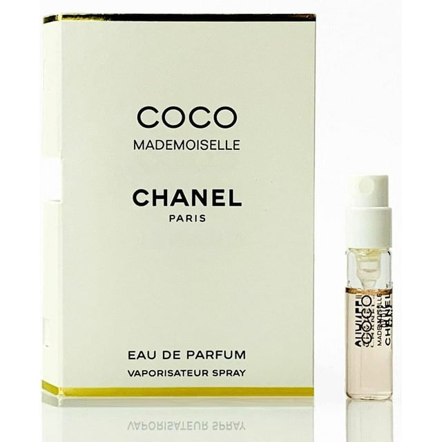 Frasco de muestra de perfume Travel Coco Mademoiselle Eau De Parfum, 1,5 ml